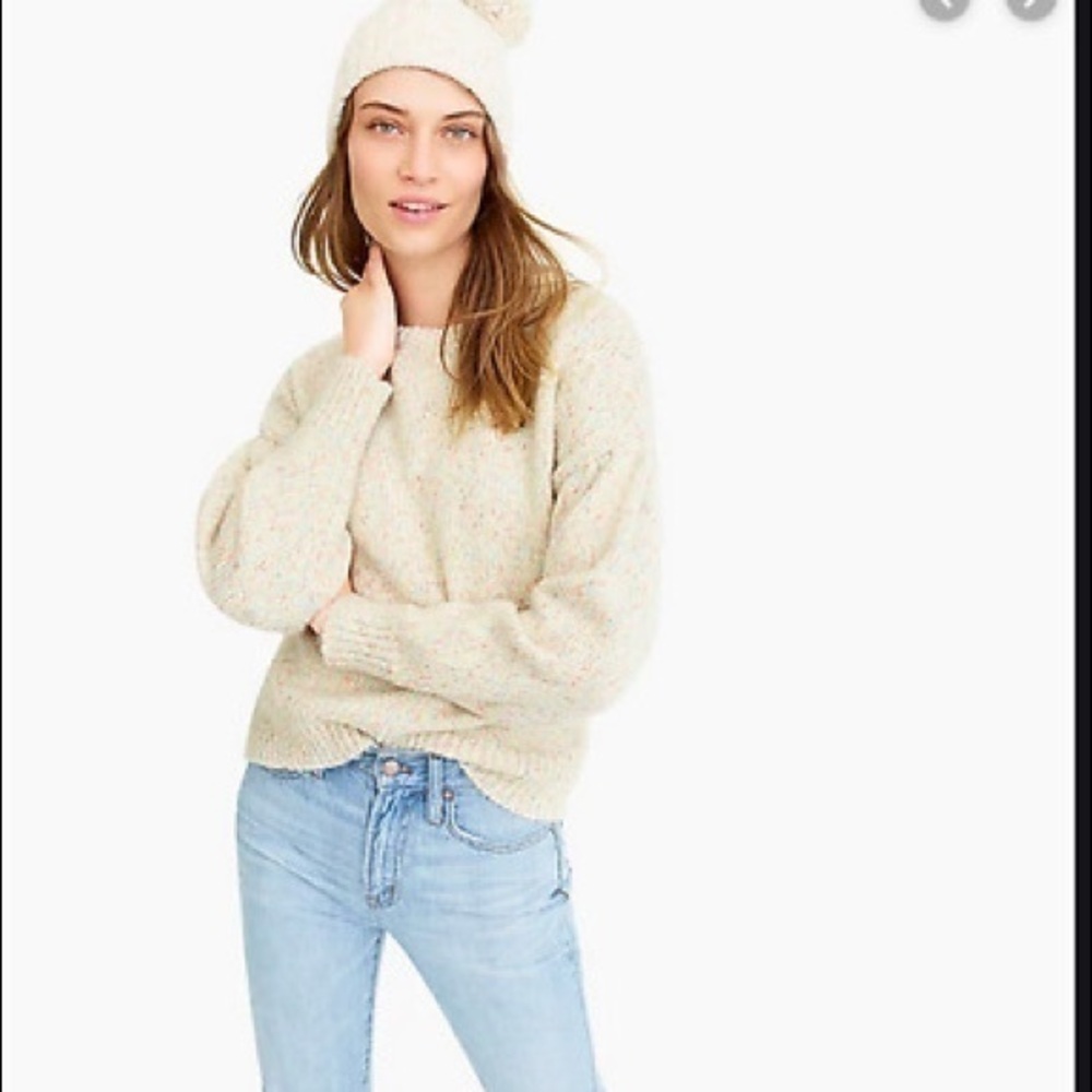 J. Crew Point Sur Donegal Sweater